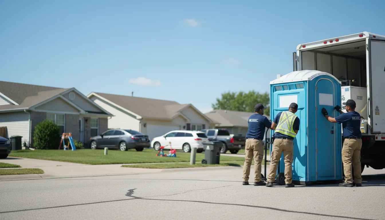 Standard Porta Potty Rentals in Bentonville, AR near me
